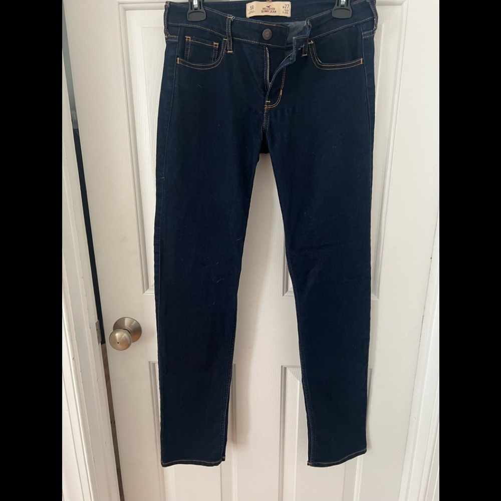 Hollister five or skinny jeans W 27 1230 to dark wash